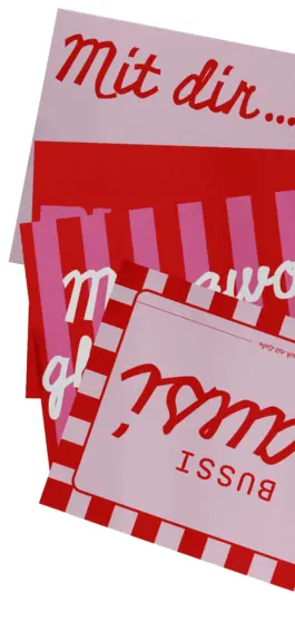 Postkarten mit Sprüchen auf bayrisch. Postkarte aus der Serie 