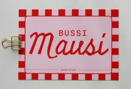 Postkarte mit Titel 