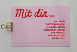 Postkarte mit Titel 