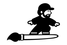 Zu sehen ist die Illustration die ich für Böhm finest surface (ein Malermeisterbetrieb in Hamburg) gezeichnet habe. Gestaltet habe ich es, die Grafikdesignerin Theresa Fischer aus Oberau bei Garmisch-Partenkirchen.